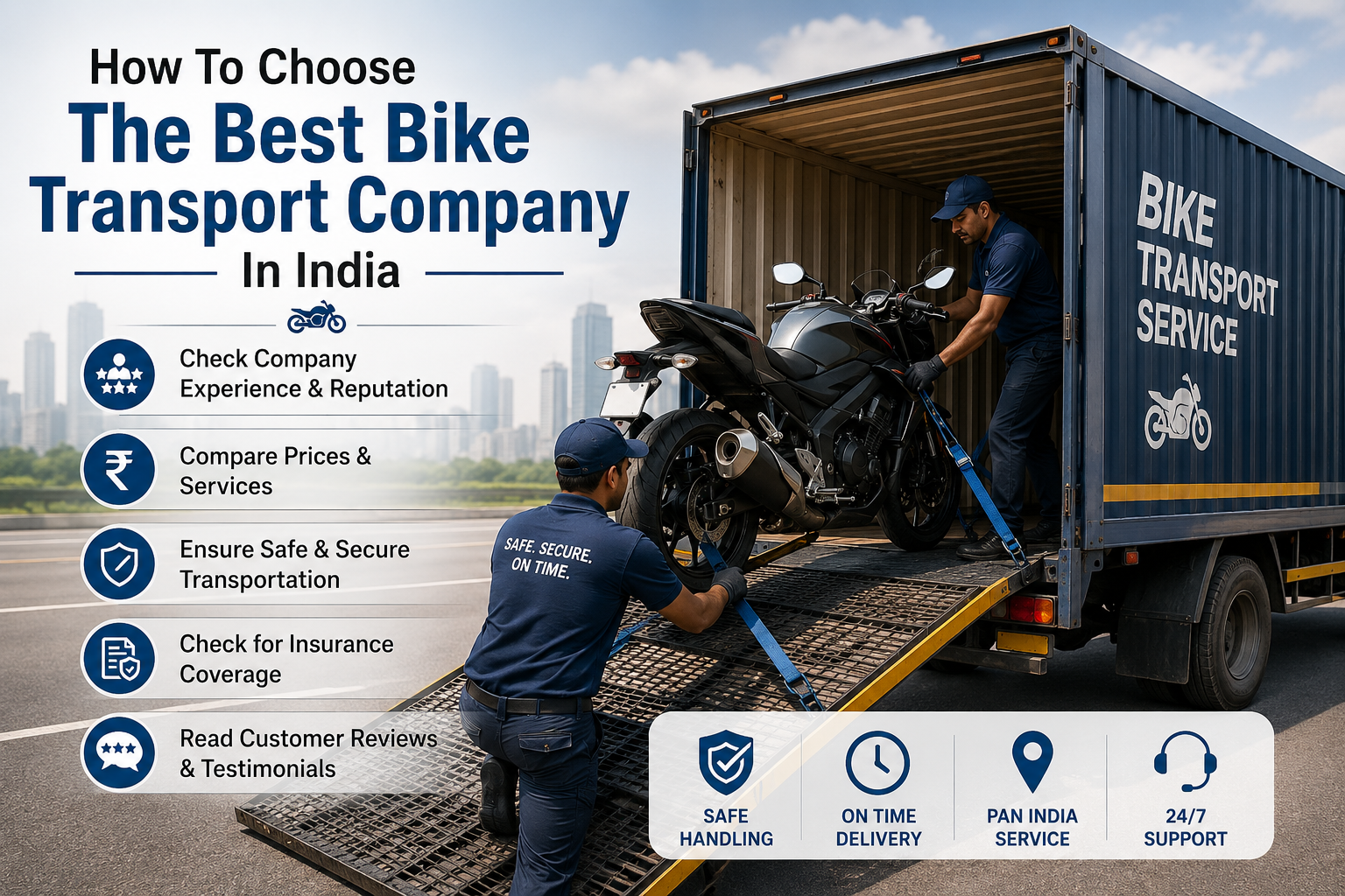How To Choose The Best Bike Transport Company In India